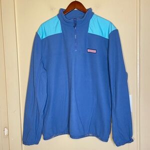 Vineyard Vines Blue and Light Blue Men's Sweater